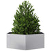 Jardinieră de grădină 138x120x45 cm oțel galvanizat hexagonal - WALTI WALTI