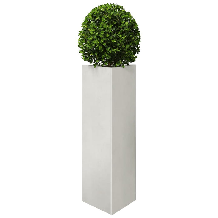 Jardiniere grădină, 2 buc. 30x26x75 cm oțel inoxidabil triunghi - WALTI WALTI