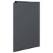 Jardinieră grădină, antracit, 50x43x75 cm, oțel, triunghiulară - WALTI WALTI