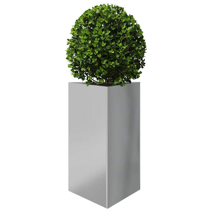 Jardiniere grădină, 2 buc. 50x43x75 cm oțel galvanizat triunghi - WALTI WALTI