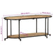 Dulap TV, 100x42x40 cm, lemn masiv mango brut - WALTI WALTI