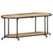 Dulap TV, 100x42x40 cm, lemn masiv mango brut - WALTI WALTI