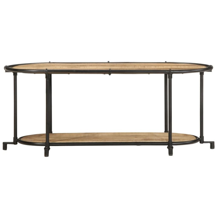 Dulap TV, 100x42x40 cm, lemn masiv mango brut - WALTI WALTI