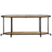 Dulap TV, 100x42x40 cm, lemn masiv mango brut - WALTI WALTI