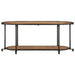 Dulap TV, 100x42x40 cm, lemn masiv de acacia - WALTI WALTI