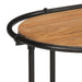 Dulap TV, 100x42x40 cm, lemn masiv de acacia - WALTI WALTI