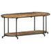 Dulap TV, 100x42x40 cm, lemn masiv reciclat - WALTI WALTI