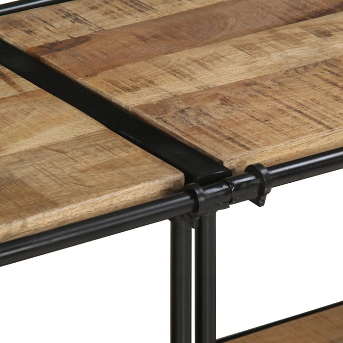 Dulap TV, 160x42x40 cm, lemn masiv mango brut - WALTI WALTI