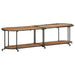 Dulap TV, 160x42x40 cm, lemn masiv de acacia - WALTI WALTI