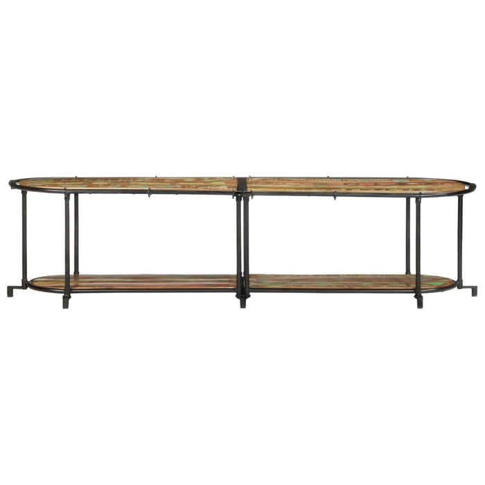 Dulap TV, 160x42x40 cm, lemn masiv reciclat - WALTI WALTI