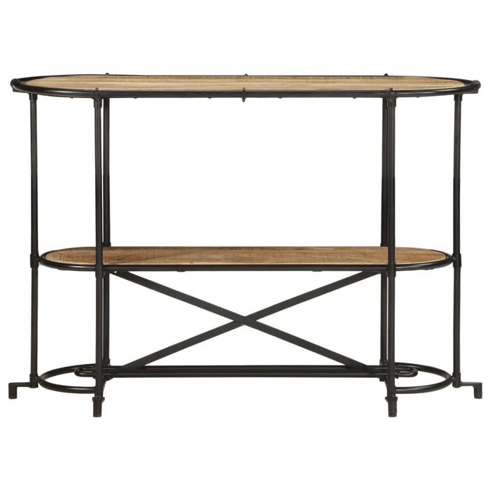 Masă consolă, 110x42x76 cm, lemn masiv de mango brut - WALTI WALTI