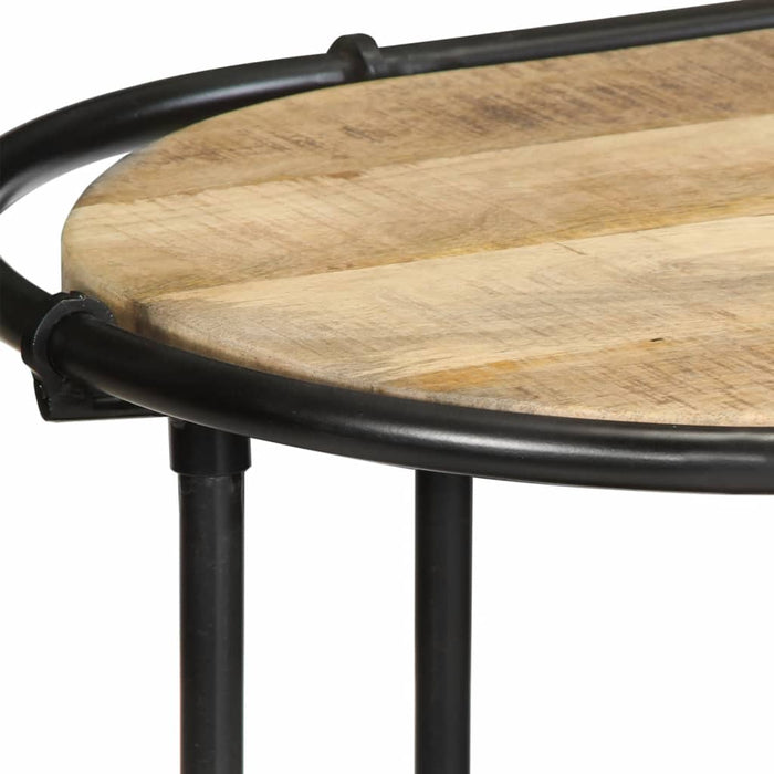Masă consolă, 110x42x76 cm, lemn masiv de mango brut - WALTI WALTI