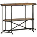 Masă consolă, 110x42x76 cm, lemn masiv reciclat - WALTI WALTI