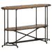 Masă consolă, 110x42x76 cm, lemn masiv reciclat - WALTI WALTI