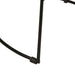 Scaune de bar 2 buc Negru 49x43x88 cm lemn masiv de mango - WALTI WALTI