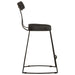 Scaune de bar 2 buc Negru 49x43x79 cm Lemn masiv Mango - WALTI WALTI