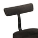 Scaune de bar 2 buc Negru 49x43x79 cm Lemn masiv Mango - WALTI WALTI