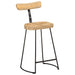 Scaune de bar 2 buc 49x43x88 cm lemn masiv de mango - WALTI WALTI
