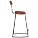 Scaune de bar 2 buc 49x43x88 cm lemn masiv de mango - WALTI WALTI