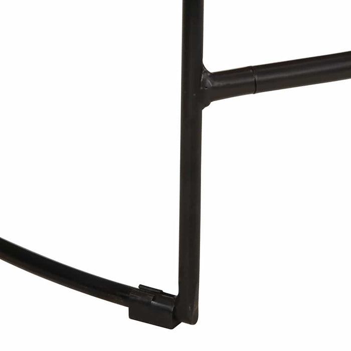 Scaune de bar 2 buc 49x43x88 cm lemn masiv de mango - WALTI WALTI