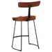 Scaune de bar 2 buc 49x43x79 cm lemn masiv de mango - WALTI WALTI