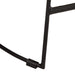 Scaune de bar 2 buc Negru 45x40x78 cm lemn masiv de mango - WALTI WALTI