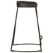 Scaune de bar 2 buc Negru 45x40x62 cm lemn masiv de mango - WALTI WALTI
