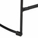 Scaune de bar 2 buc Negru 45x40x62 cm lemn masiv de mango - WALTI WALTI