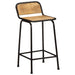 Scaune de bar 4 buc 46x35,5x80 cm Lemn masiv Mango brut - WALTI WALTI