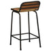 Scaune de bar 2 buc 46x35,5x80 cm lemn masiv recuperat - WALTI WALTI