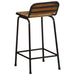 Scaune de bar 4 buc 46x35,5x80 cm lemn masiv recuperat - WALTI WALTI