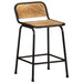 Scaune de bar 2 buc 46x35,5x70 cm Lemn masiv Mango brut - WALTI WALTI