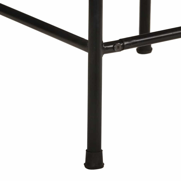 Scaune de bar 2 buc 46x35,5x70 cm Lemn masiv Mango brut - WALTI WALTI