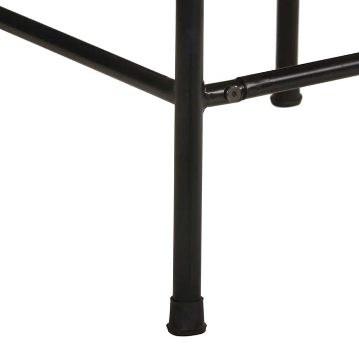 Scaune de bar 4 buc 46x35,5x70 cm lemn masiv Mango brut - WALTI WALTI