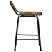 Scaune de bar 4 buc 46x35,5x70 cm lemn masiv recuperat - WALTI WALTI