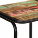 Scaune de bar 4 buc 46x35,5x70 cm lemn masiv recuperat - WALTI WALTI