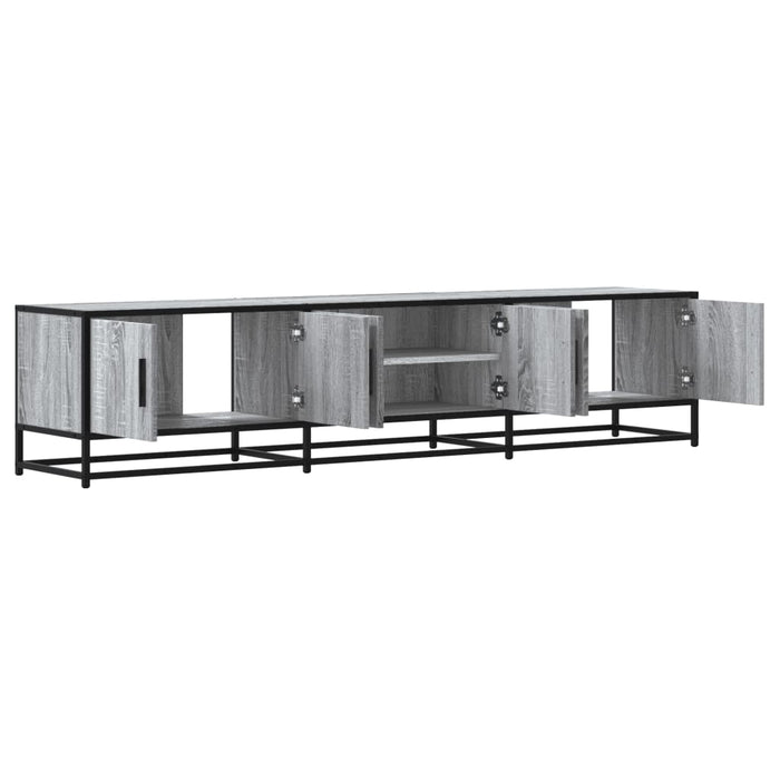 Dulap TV, gri sonoma, 180x35x41 cm, lemn prelucrat - WALTI WALTI