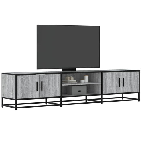Dulap TV, gri sonoma, 180x35x41 cm, lemn prelucrat - WALTI WALTI