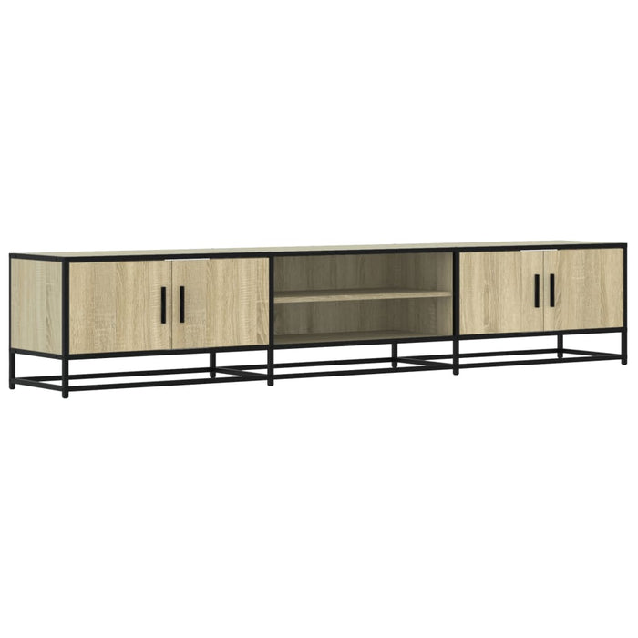 Dulap TV, stejar sonoma, 210x35x41 cm, lemn prelucrat - WALTI WALTI