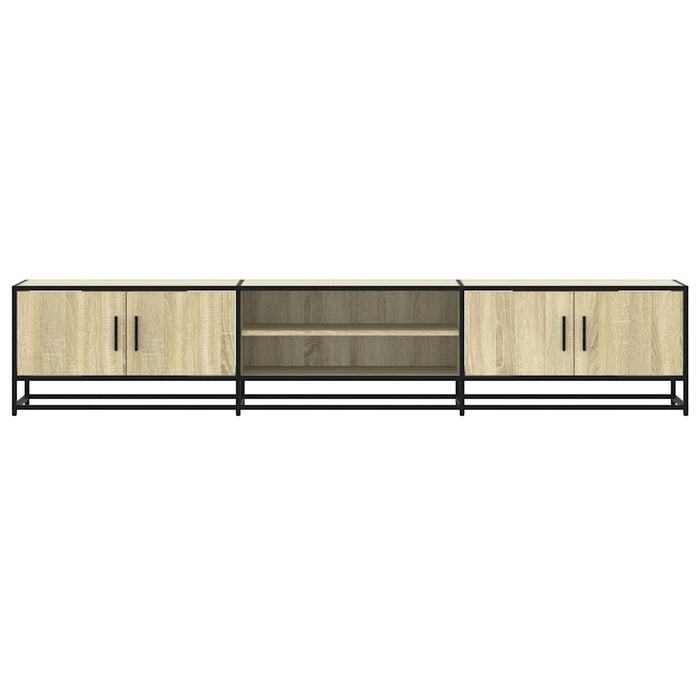 Dulap TV, stejar sonoma, 210x35x41 cm, lemn prelucrat - WALTI WALTI