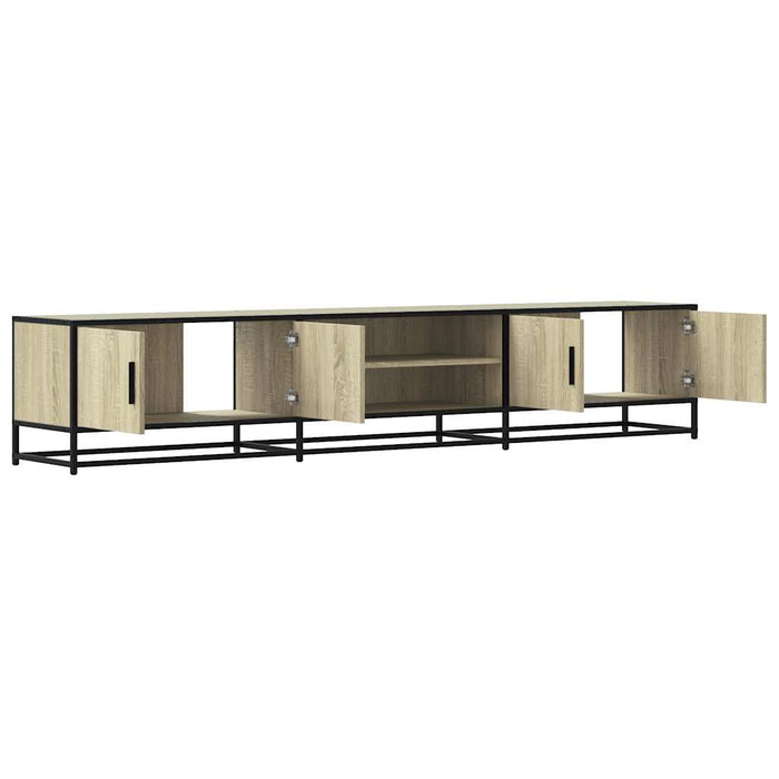 Dulap TV, stejar sonoma, 210x35x41 cm, lemn prelucrat - WALTI WALTI
