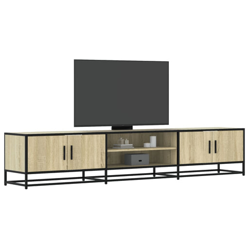 Dulap TV, stejar sonoma, 210x35x41 cm, lemn prelucrat - WALTI WALTI