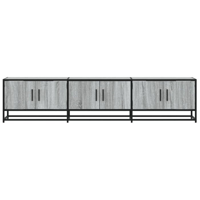 Dulap TV, gri sonoma, 180x35x41 cm, lemn prelucrat - WALTI WALTI