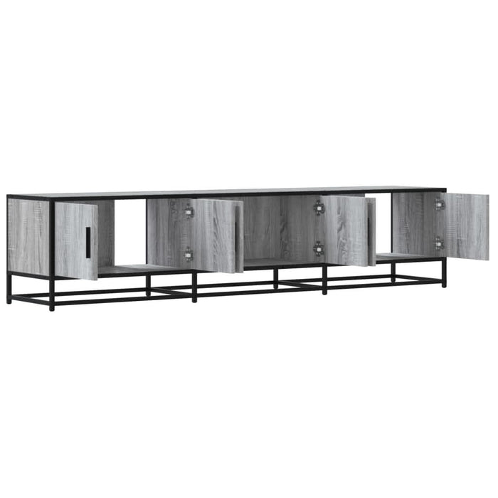 Dulap TV, gri sonoma, 180x35x41 cm, lemn prelucrat - WALTI WALTI