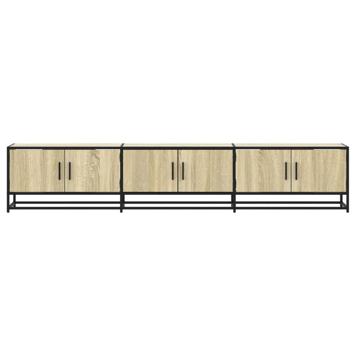 Dulap TV, stejar sonoma, 210x35x41 cm, lemn prelucrat - WALTI WALTI