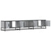 Dulap TV, gri sonoma, 210x35x41 cm, lemn prelucrat - WALTI WALTI