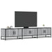 Dulap TV, gri sonoma, 210x35x41 cm, lemn prelucrat - WALTI WALTI