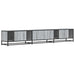 Dulap TV, gri sonoma, 240x35x41 cm, lemn prelucrat - WALTI WALTI