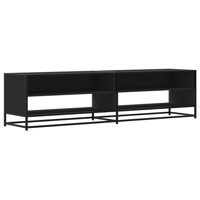 Comodă TV, negru, 180,5x40x46 cm, lemn prelucrat - WALTI WALTI