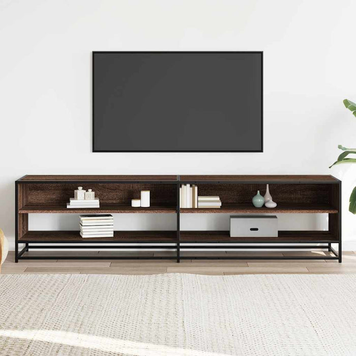 Dulap TV, stejar maro, 180,5x40x46 cm, lemn prelucrat - WALTI WALTI